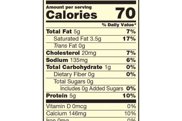 Mozzarella cheese nutrition facts