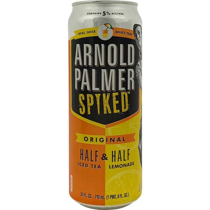 Arnold palmer spiked nutrition facts