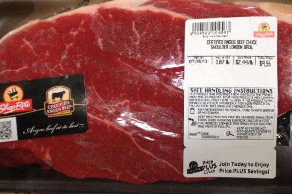 Beef chuck roast nutrition facts