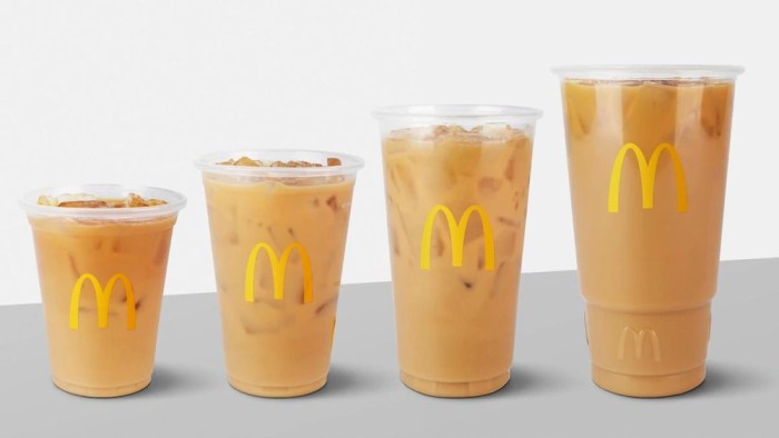 Nutrition facts mcdonalds iced coffee